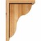 Ekena Millwork Carmel Rough Sawn Corbel w/Backplate, Western Red Cedar, 8"W x 10"D x 14"H COR08X10X14CAR01RWR - alternate 2